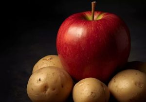 چطور سیب از خراب شدن سیب زمینی جلوگیری می‌کند؟